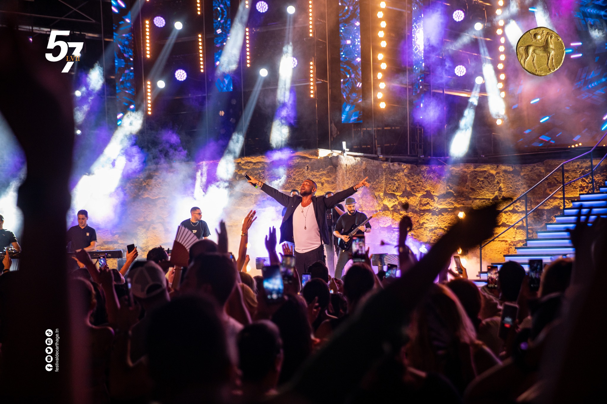 أحمد سعد على ركح مسرح قرطاج..   نجح في الامتحان وأجاد "وصفة قرطاج"